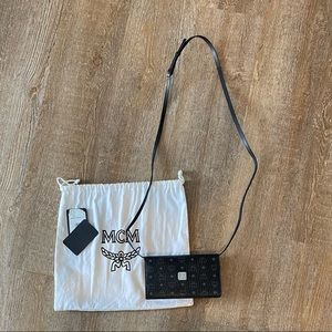 MCM Large Logo Wallet/Shoulder Bag